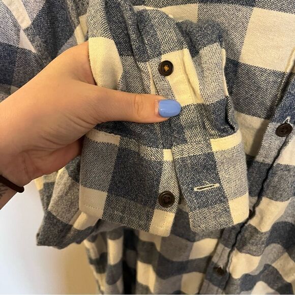 Lucky Brand Saturday Stretch Flannel Button Down - Picture 7 of 12